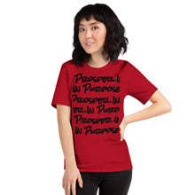 Load image into Gallery viewer, Prosper In Purpose Short-Sleeve Unisex T-Shirt
